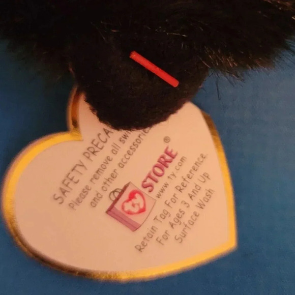 TY JINXY the BLACK CAT BEANIE BABY - MINT with MINT TAG - TY EXCLUSIVE - Picture 10 of 13